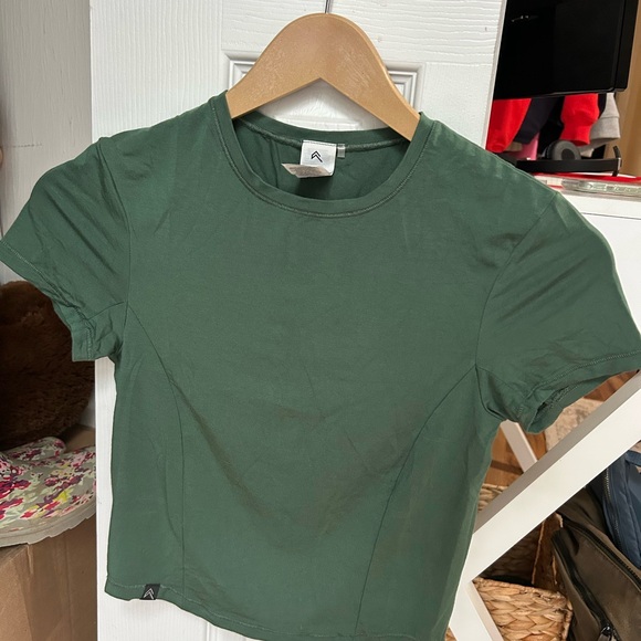 Oner Active Forest Green Short Sleeve Athletic Tee - Picture 3 of 6